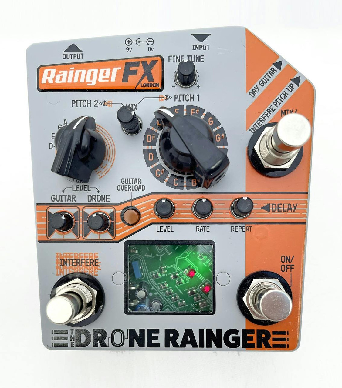 美品　Rainger FX Drone Rainger ギターエフェクター Rainger FX Drone Rainger Digital Delay Pedal - Andertons Music Co.